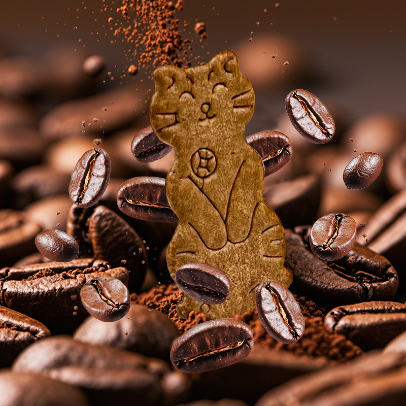 Butter Cat Cheese Biscuits Cookies Crispy Kitten Cheese Coffee Milk Breakfast Snacks Casual Snacks Food