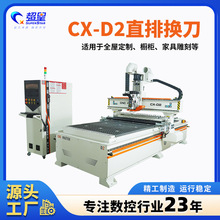 全自动木工直排换刀下料机1328板式家具数控台式雕刻开料切割机