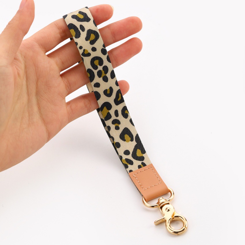Cow Pattern, Leopard Pattern Simple Style Cow Pattern Leopard Polyester Unisex Keychain