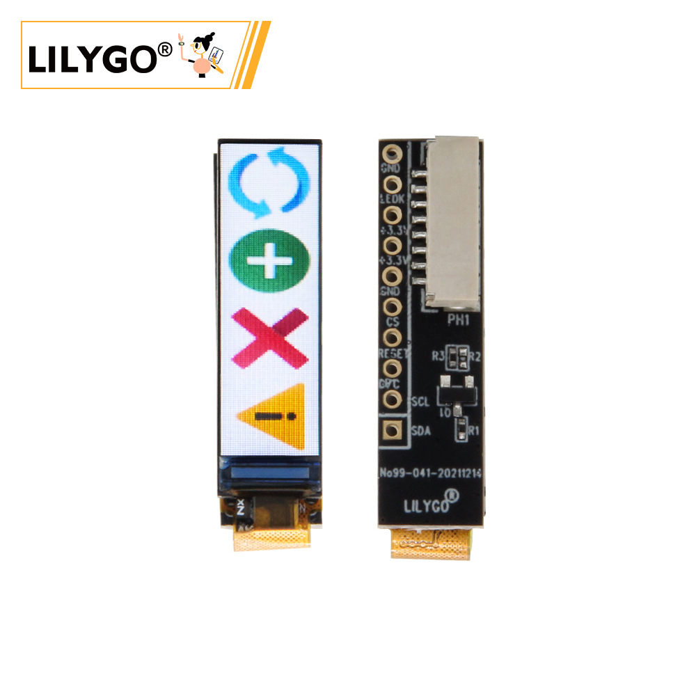 LILYGO® TTGO T-0.99tft RGB TFT LCD 0.99寸 屏幕拓展模块