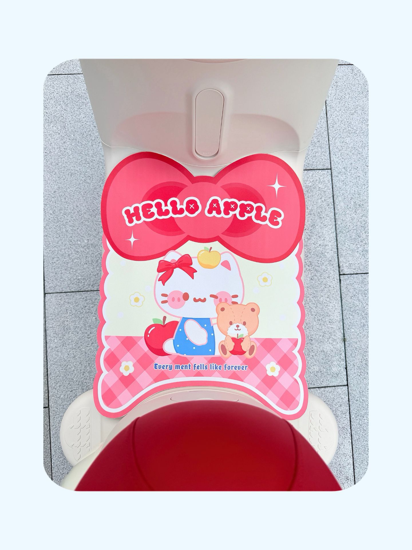 Suitable for Yadi Maimang Pro electric vehicle: waterproof leather foot mat, sun-proof seat cushion cover, backrest cover, footrest decoration