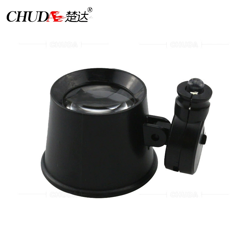 Chuda Заводская маска для прямых глаз ремонт часов на близком расстоянии 1 Светодиодная упаковка для карт с увеличительным стеклом