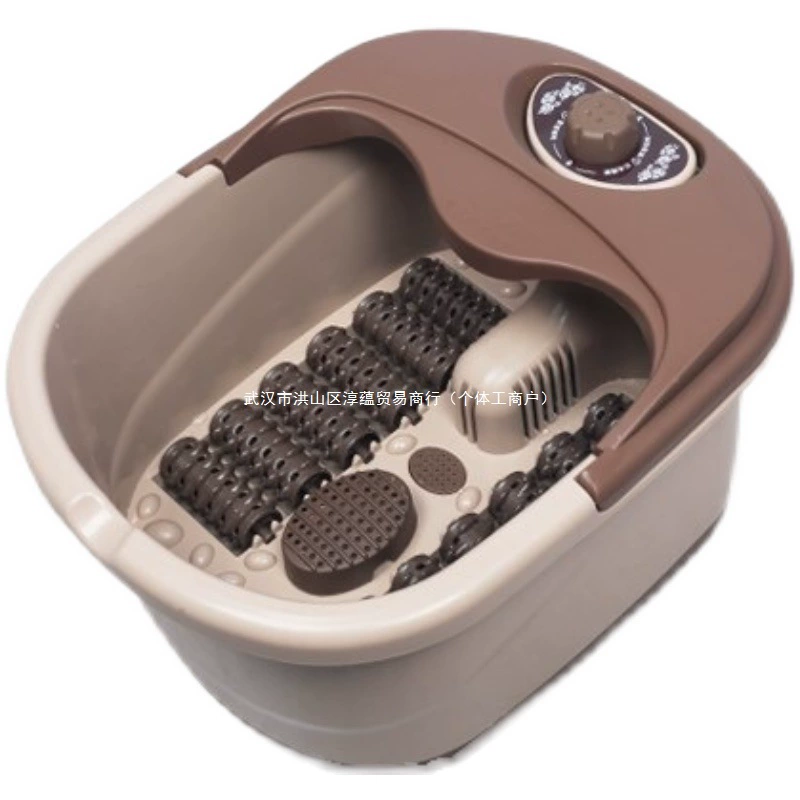 Massage footben Household portable automatic constant temperature roller bubble feet health heat heating, wash feet soak barrel