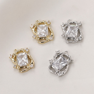 14k���~��ɫ���Θ�֦�������l�ʯ����diy����朶��Ʒ�쉋���