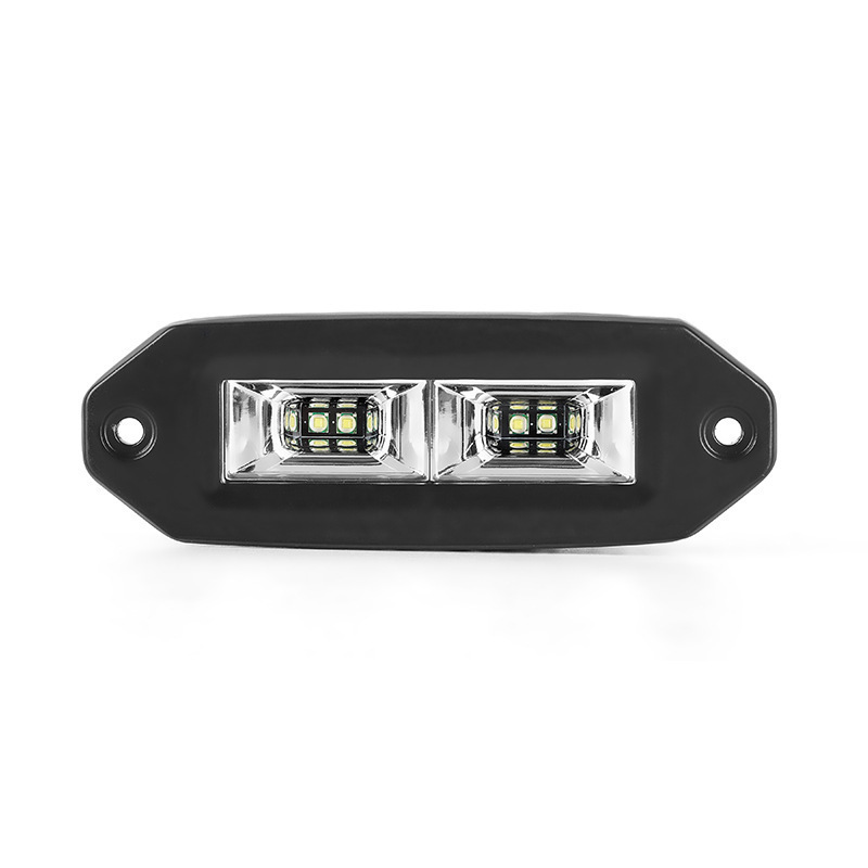 Cross-Border Hot Selling Embedded 40W Car Square Light Off-Road Vehicle Front Bumper Spotlight Inspection Light Car Led Work Light