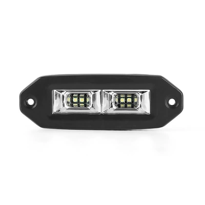 Cross-Border Hot Selling Embedded 40W Car Square Light Off-Road Vehicle Front Bumper Spotlight Inspection Light Car Led Work Light (İşçi projektorları) - 6inch-white-light