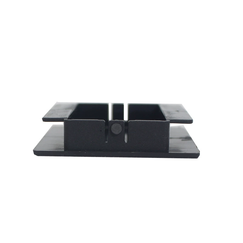 Square black equipment for gym, plastic furniture stainless steel