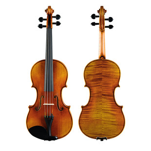 Imported European violin 300# professional stage performance examination advanced musical instrument handmade pattern high-end