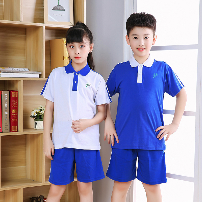 Shenzhen School Uniform Summer Quick-Dry Odor-Proof Men's and Women's Short-Sleeve Short Shorts Autumn Long-Sleeve Thin Pants