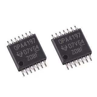 原装 OPA4197IPWR丝印OPA4197 封装TSSOP-14精密运算放大器芯片