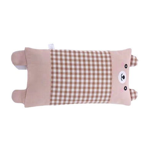 Children's Pillow Cotton Pillowcase Washable Cotton Cartoon Kindergarten Elementary School Students Pillow Shaping Pillow Buckwheat Pillow