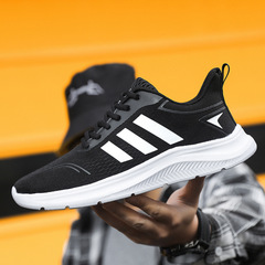 Summer 2024 New Mesh Breathable Sports Casual Net Shoes Soft Sole Lightweight Thin Pair Shoes Fashionable and Versatile