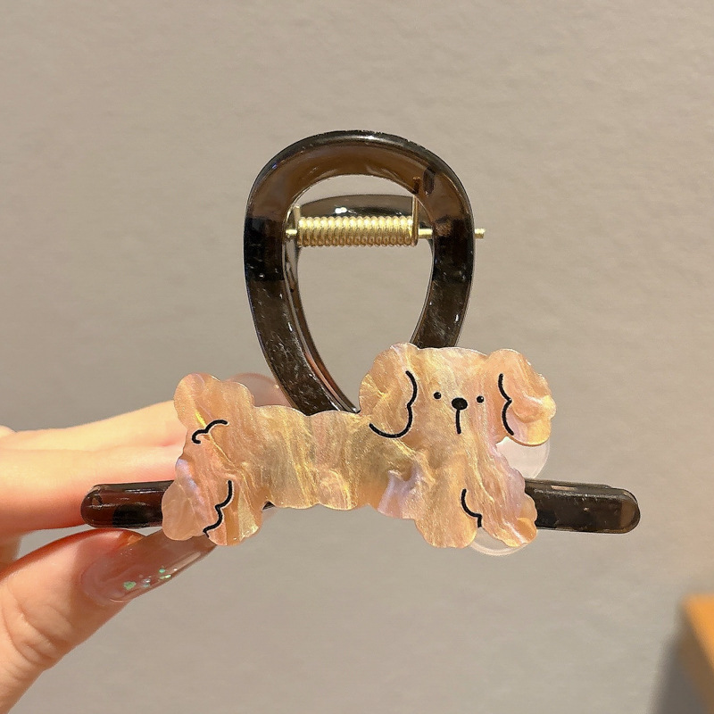 Clip de agarre de sentido de alta calidad de temperamento 2025 nuevo clip de tiburón para el cabello en la parte posterior de la cabeza