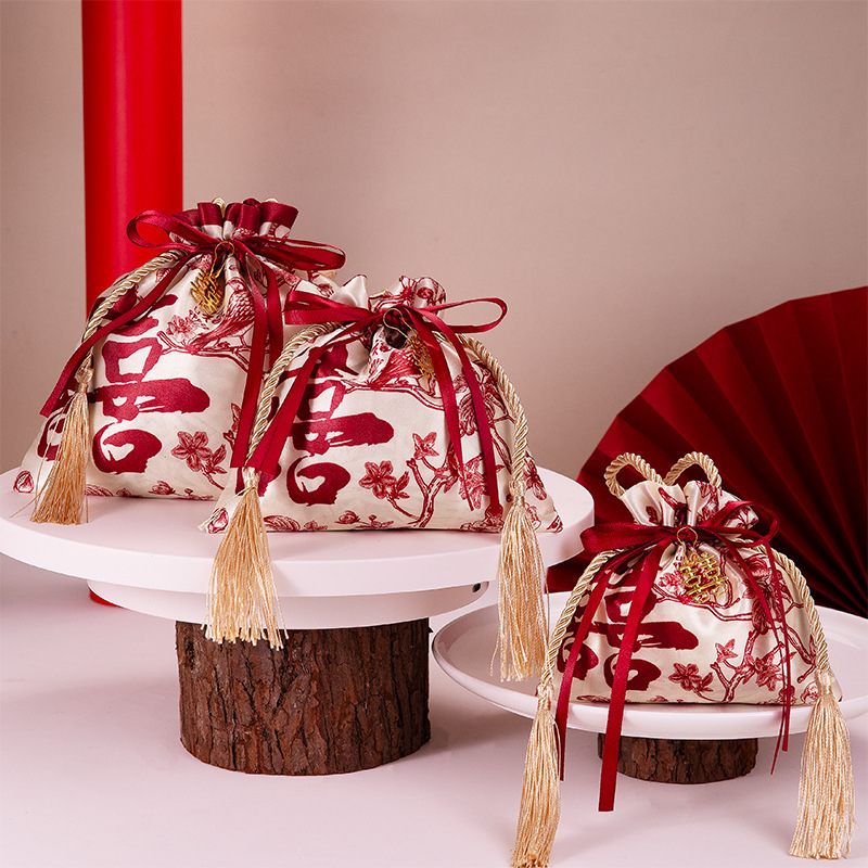 Box, pack, bag, Chinese style, Birthday gift