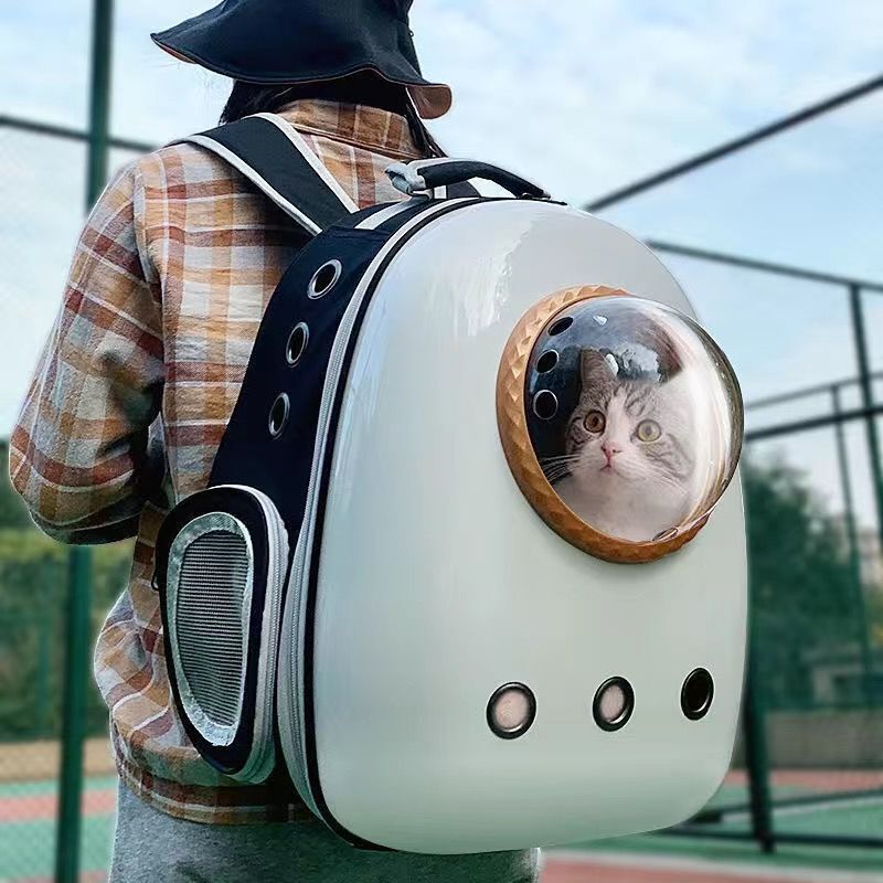 猫包外出便携猫背包宠物太空舱包狗狗双肩包猫笼子书包装猫咪用品|undefined