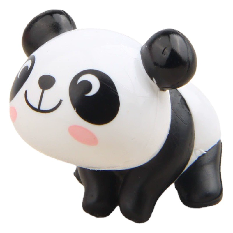 8 трехмерных креативных маленьких размеров милых пластиковых панд в форме ручной работы DIY микропейзаж пейзаж пейзажная кукла украшение оптом