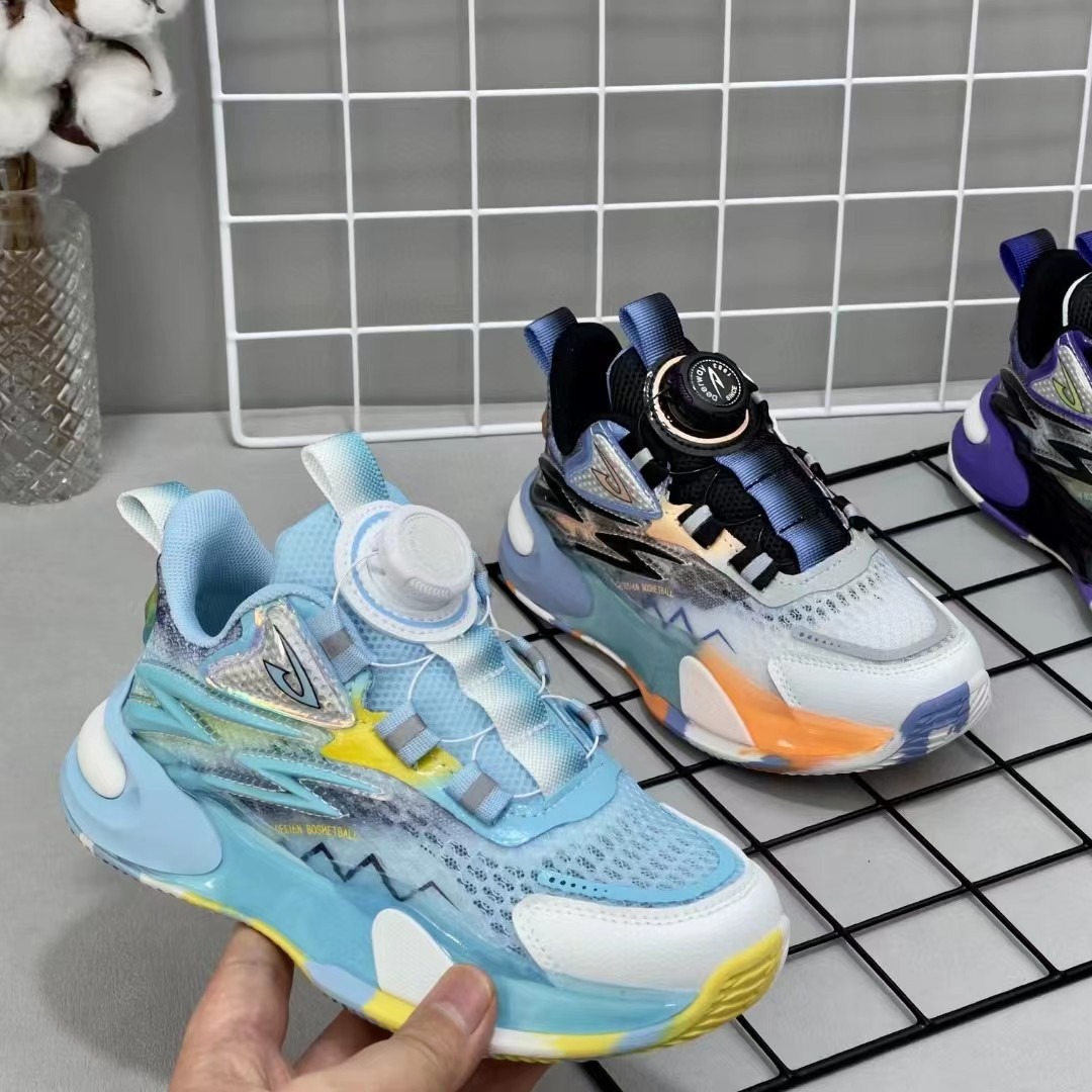 children's breathable fashionable basketball sneakers for students…