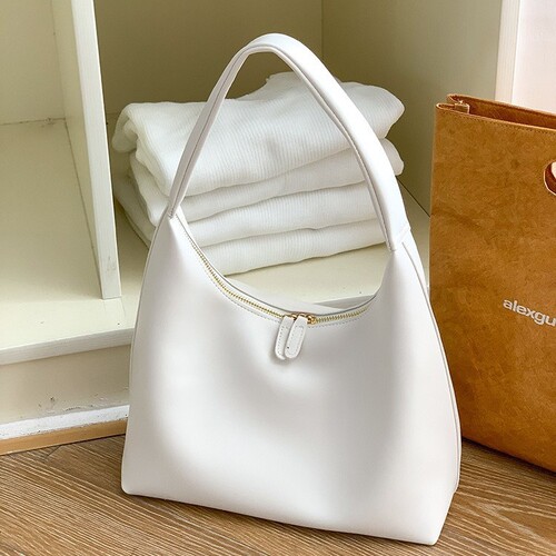 Tote Bag for Women 2025 Retro Minimalist High-End Fashion Single Shoulder Design, Unique Style, Large Capacity Commuter Bag