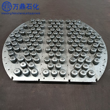 304不锈钢泡罩塔盘金属梯形浮阀塔盘 筛孔塔板定制板式固阀塔内件