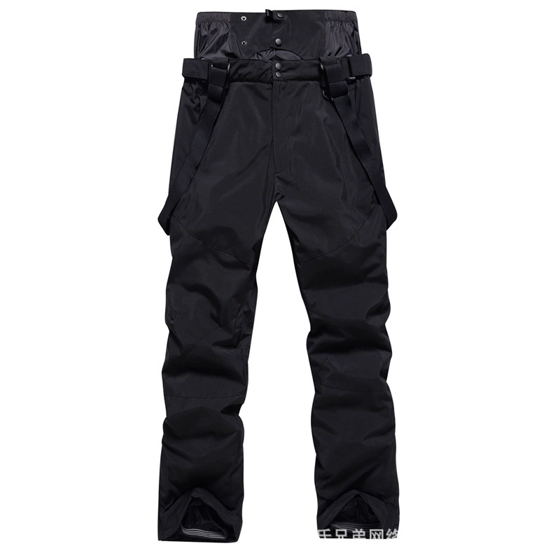Большие лыжные штаны ветрозащитные, водонепроницаемые и воздухопроницаемые износостойкие одиночные и двойные лыжные штаны Горные штаны