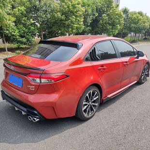 Suitable for 2019 Toyota New Ralink Modified Rear Wing, Small Rear Wing, No Punching, Modified Top Wing, Universal Fixed Air Pressure Wing
