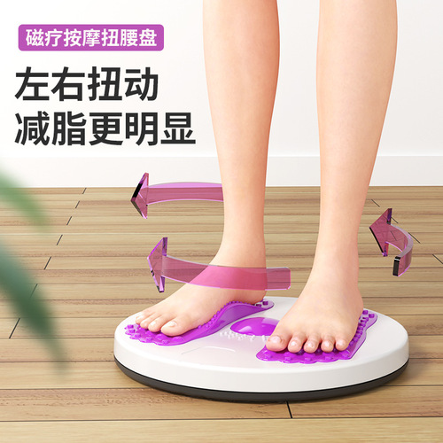 Carefully selected indoor multifunctional fitness equipment, waist twisting disc, pull rope, foot magnet, abdominal muscle strengthening abdominal disc, wholesale