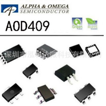 原装AOD409 D409 TO-252 P-MOS管 60V 26A 美国万代 A0D409