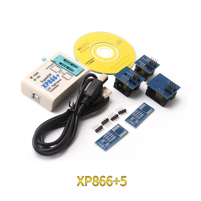 XP866+ USB SPI Flash USB Программатор 24 93 25 Компьютер LCD BIOS Запись Прошивки