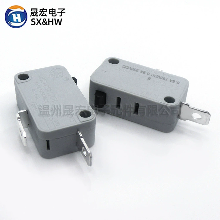 Spot supply Le Ma micro-motion KW7-0B silver dot (normally closed) micro-motion limit stroke button switch