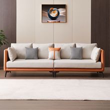 北欧布艺沙发大小户型客厅组合现代简约轻奢免洗科技布大沙发