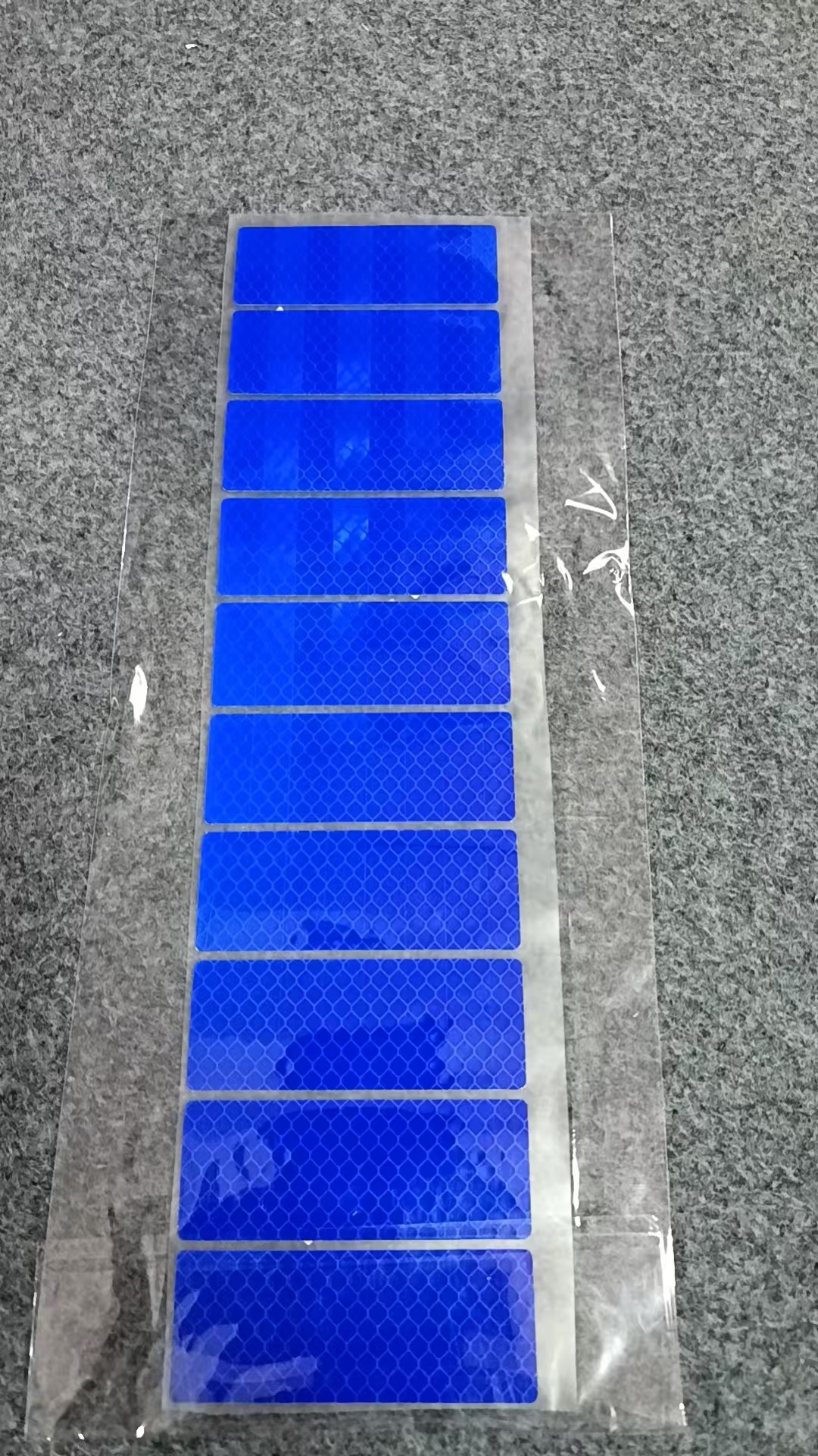 모델 G - 파란색 직사각형/8*3cm(10개 팩)