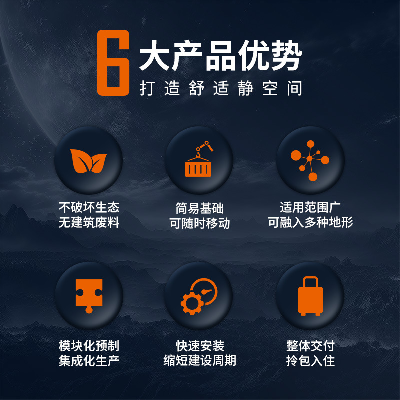 Capsule Mobile Residence Hotel Weizhu Park Scenic Spot Camping Sunshine Room Capsule Apple Capsule Resident Pastoral