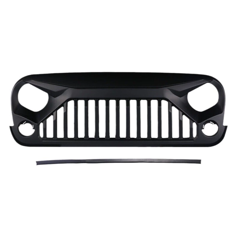 Решетка радиатора Wrangler JK, модификация решетки Wrangler, аксессуары для модификации Wrangler, решетка Wrangler Angry