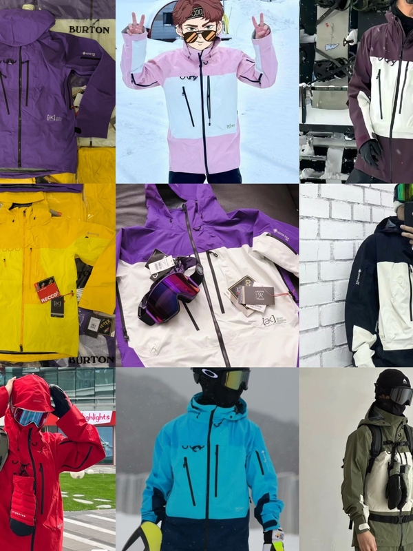 ✅ New 25-26 Snow Season Burton Ak457 Ski Jacket for Men and Women, 3L Snow Jacket, Snowboard Jacket