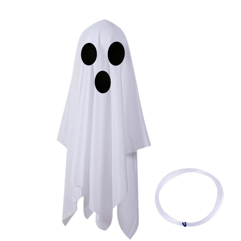 Colgante fantasma de Halloween Decoración de jardín de Halloween Linterna Suministros de fiesta Decoración de escena Colgante de decoración de calabaza