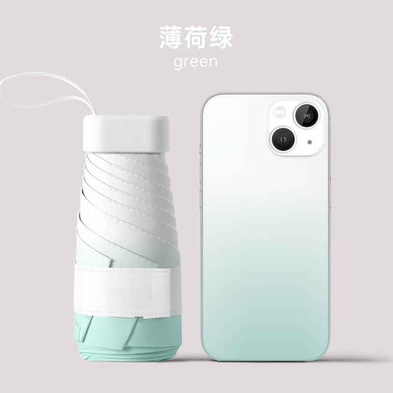 ミニグラデーション 44% off 日傘 女性用 日焼け止め UV シェード 晴雨兼用 コンパクトでポータブルなポケット|undefined