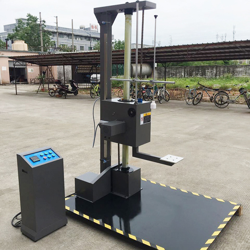 厂家现货 跌落试验机 电动单臂双翼包装纸箱面菱角自由实验测试仪