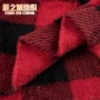 双面冬季印花家居服舒棉绒