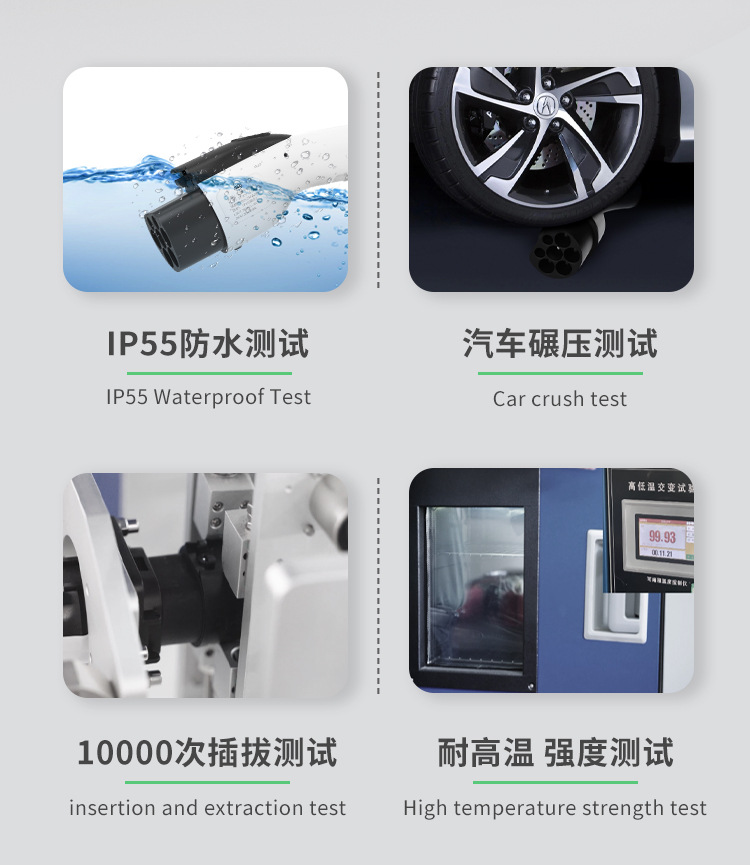 National Standard 3C Certified New Energy Electric Vehicle Charging Pile Ac 7Kw Home Fast Charging Commercial Use Byd 32A