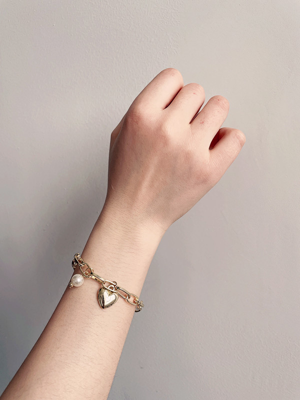 Bracelet De Perles D&#39;or De Style Coréen En Gros display picture 2