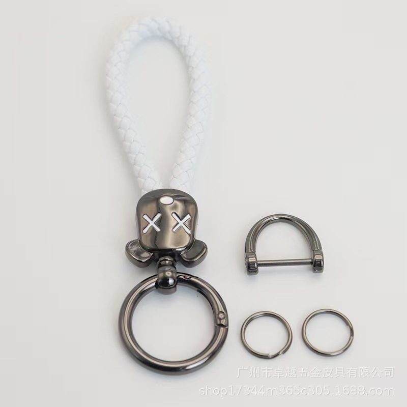 White bright gun hardware