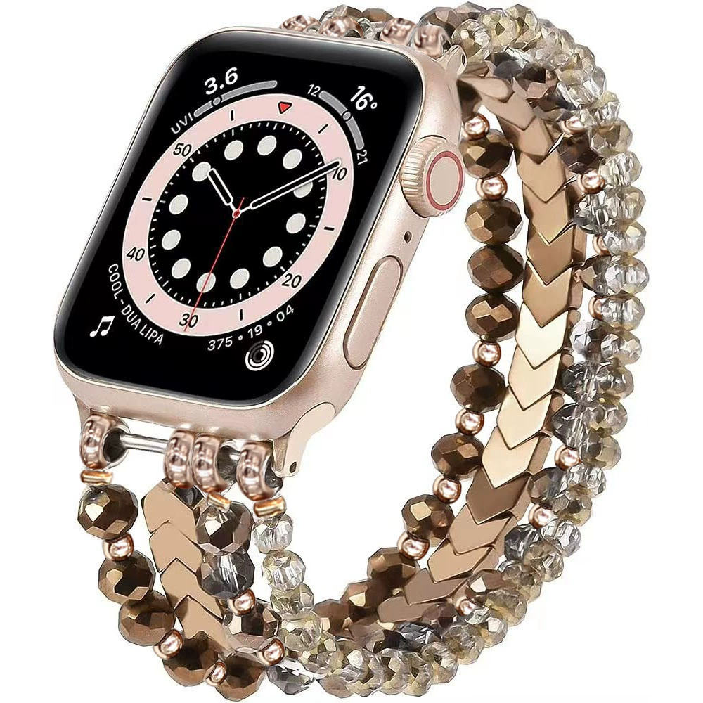 Ремешок совместимый с Apple Watch, эластичный браслет, 38 мм, 42 мм, (跨境 торговля)