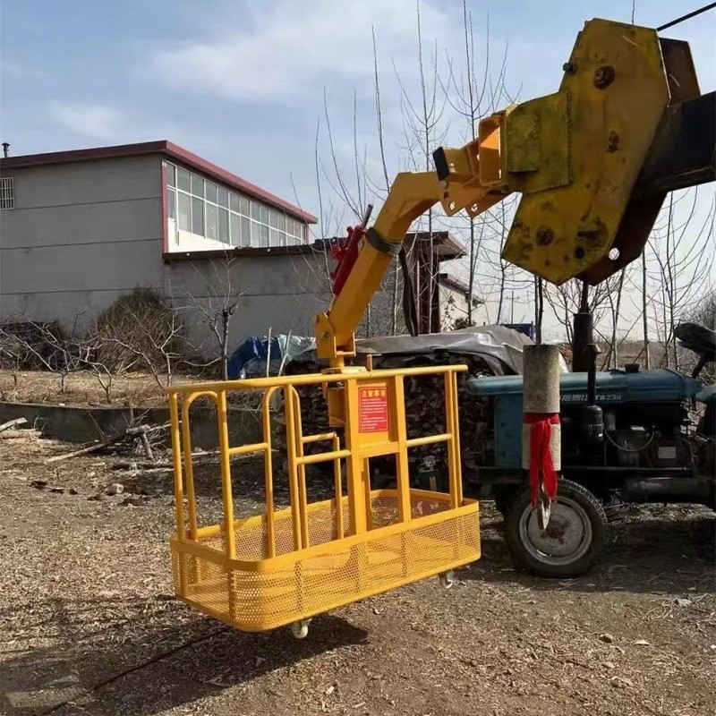 高空外墙作业安全吊篮双人站360度吊框吊篮 配件起重机用吊篮吊框