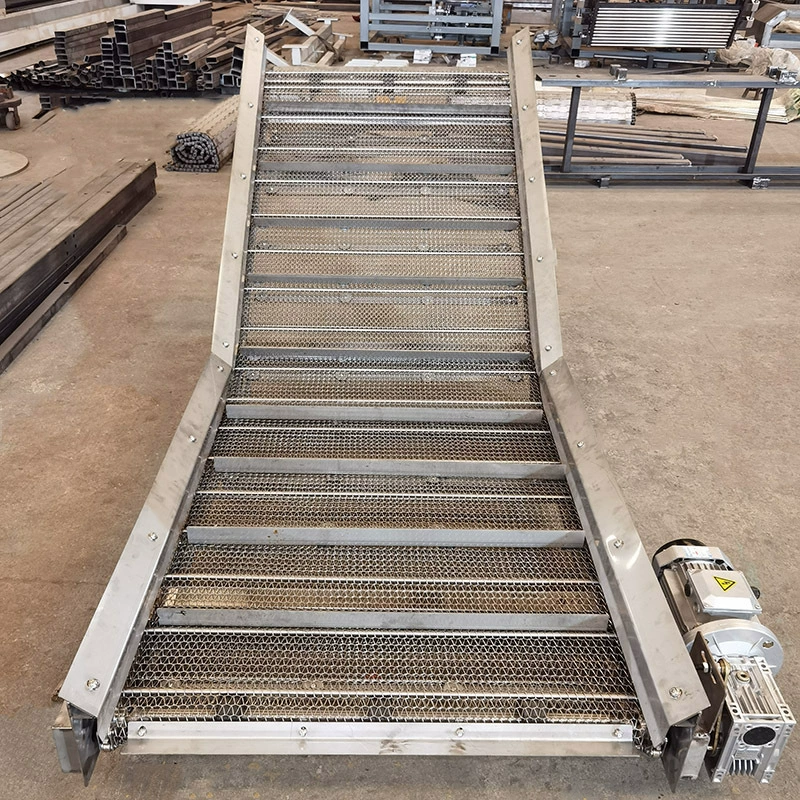 Производители прямой поставки сетчатый конвейер сетчатый ремень с сепараторным элеватор с высокой эффективностью, низким уровнем шума и не легко нагревается