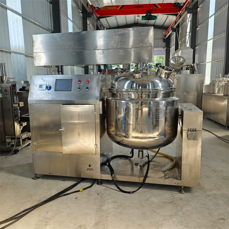 Б/у 1000-литровый гомогенизатор, эмульгатор, гомогенизатор высокого давления, косметический вакуумный эмульгатор Yida