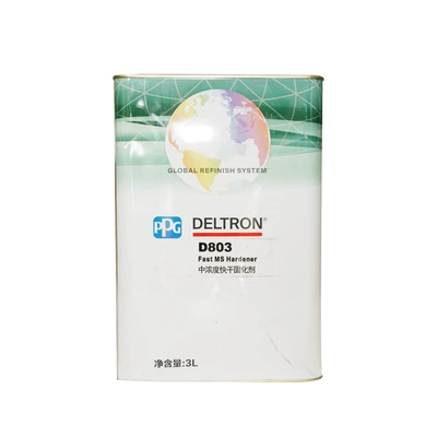 American Ppg Automotive Paint D803D841D861 Curing Agent D800 Compatible Medium-Concentration Curing Agent 3L High-Gloss Wholesale