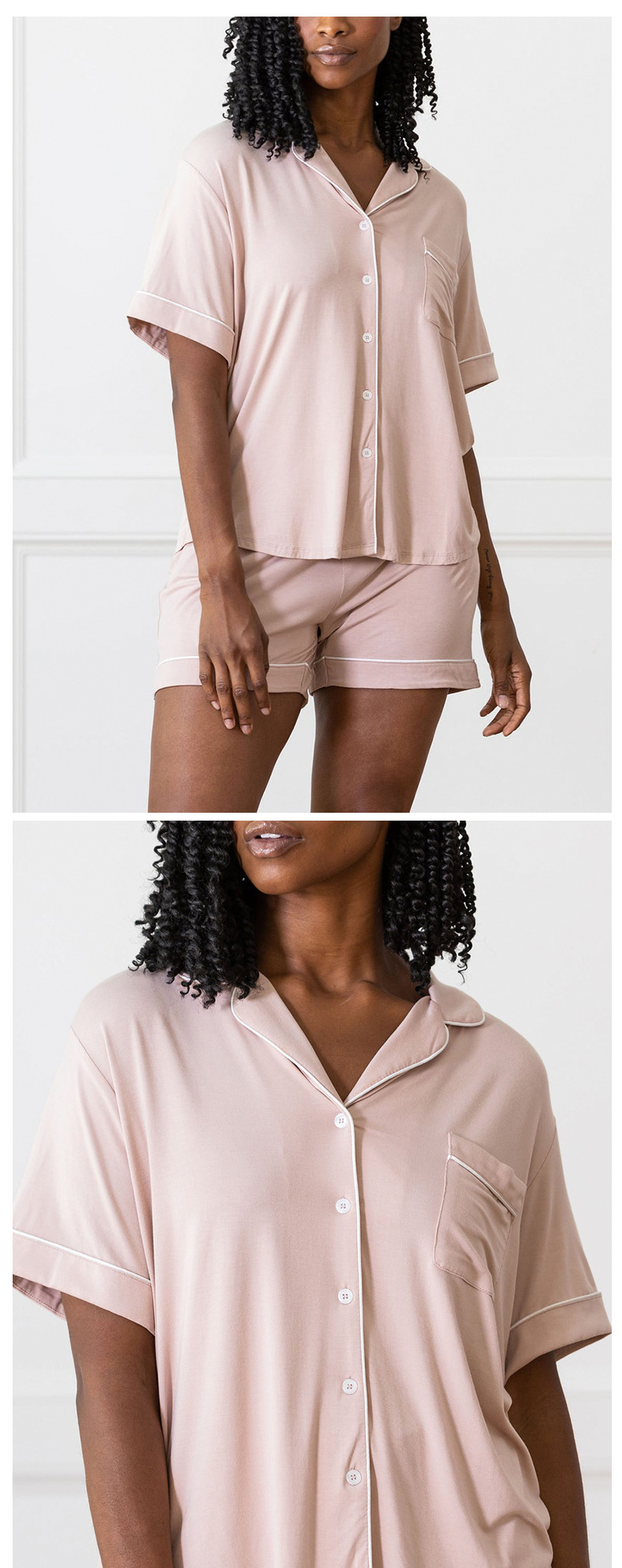 Pyjama Manches Courtes ROSE POMME 100% Coton - Taille 4 (FR44) - Neuf Avec étiquettes - Thème Marin