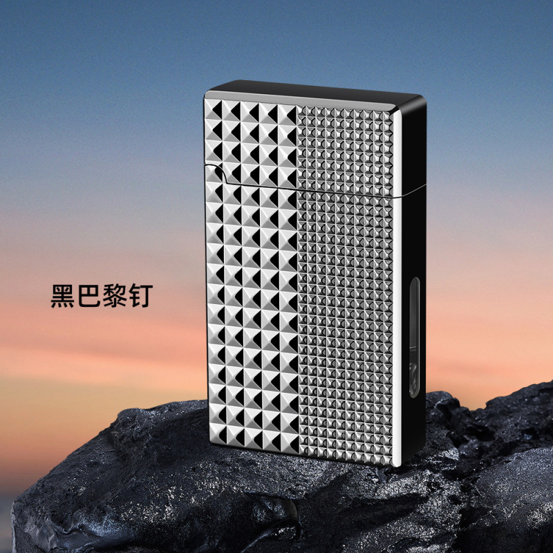 HT-2408 ブラックテクノロジースマートラウドサウンドコントロール灯油ライター卸売|undefined