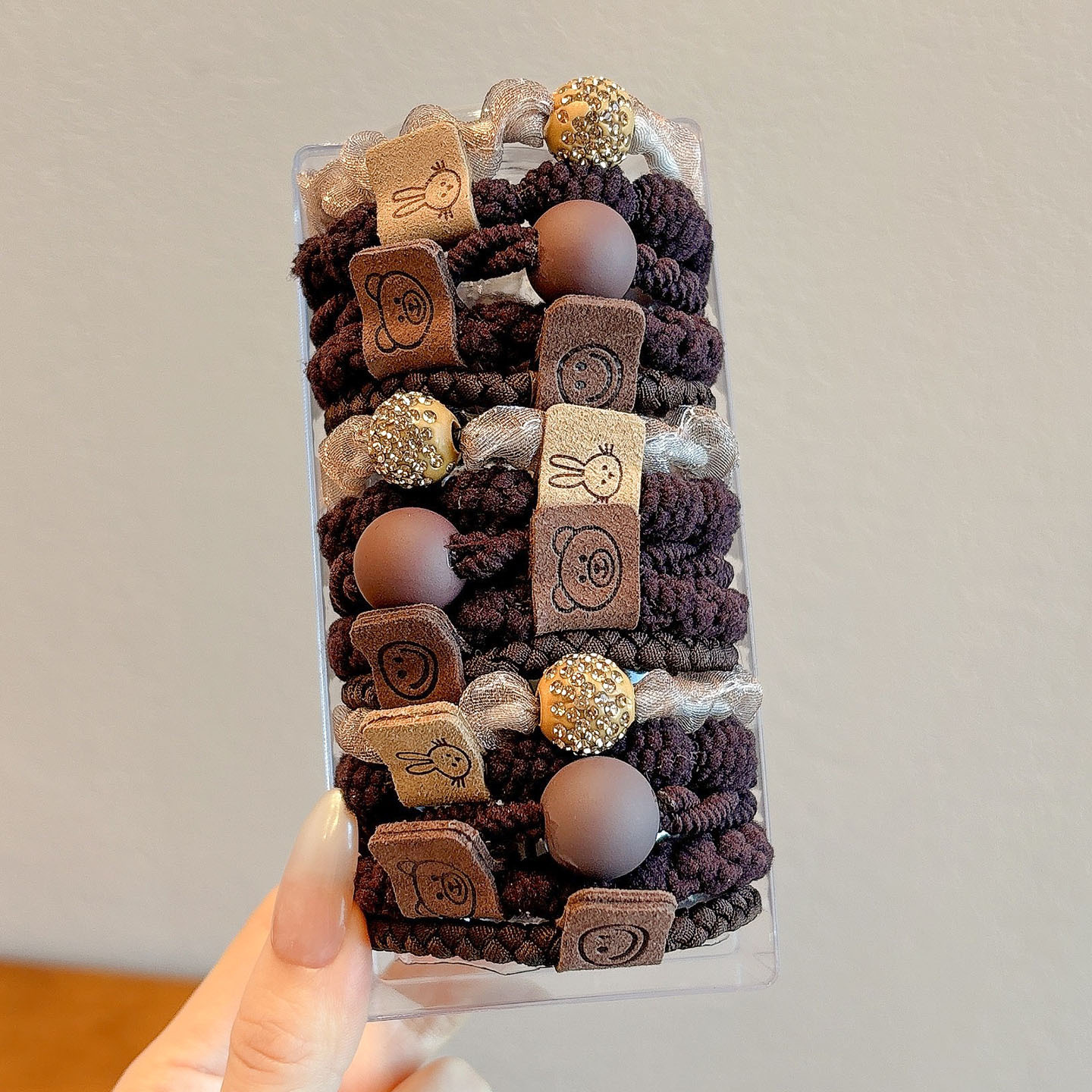 Coletero elástico sencillo de nuevo estilo 2026, banda para el pelo pequeña sin costuras para mujer, suave para el cabello, sujetador de cola de caballo.