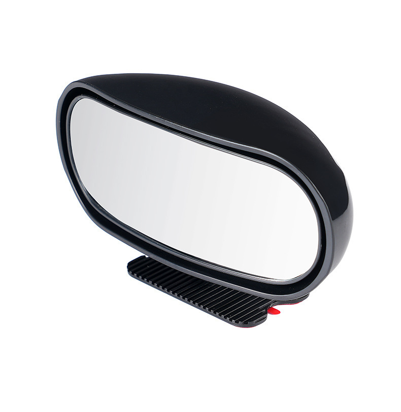 Car Reversing Rearview Mirror, Traceless Reversing Small Round Mirror, 360-Degree Adjustable Large Field of View Auxiliary Wide-Angle Blind Spot Mirror